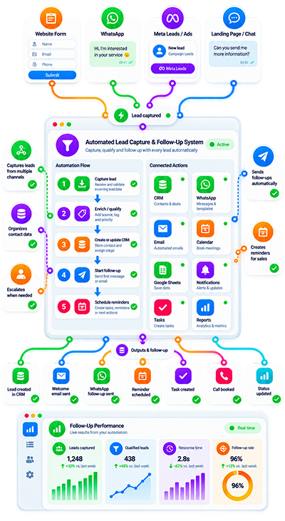 Automated Lead Capture & Follow-Up System