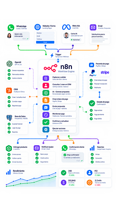 Automated Sales & Payment Workflow