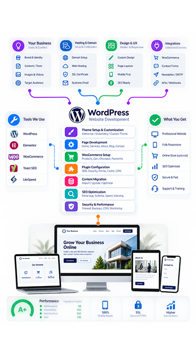 WordPress Website Development for Businesses